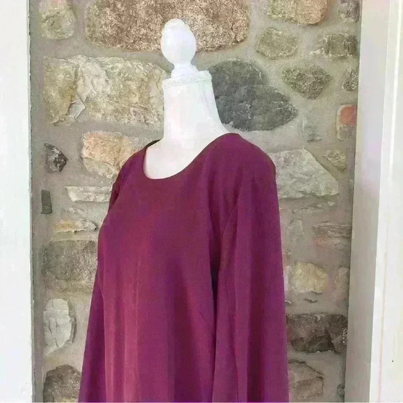 NWT Dress the Population Lillie Cape Sleeve Knit Jersey Mini Dress XXL Burgundy - Picture 8 of 16